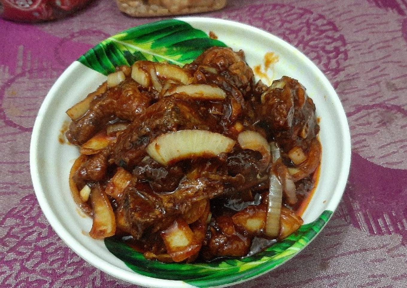 Cara Membuat Resepi Ayam Sambal Kicap Pedas Yang Menggugah Selera