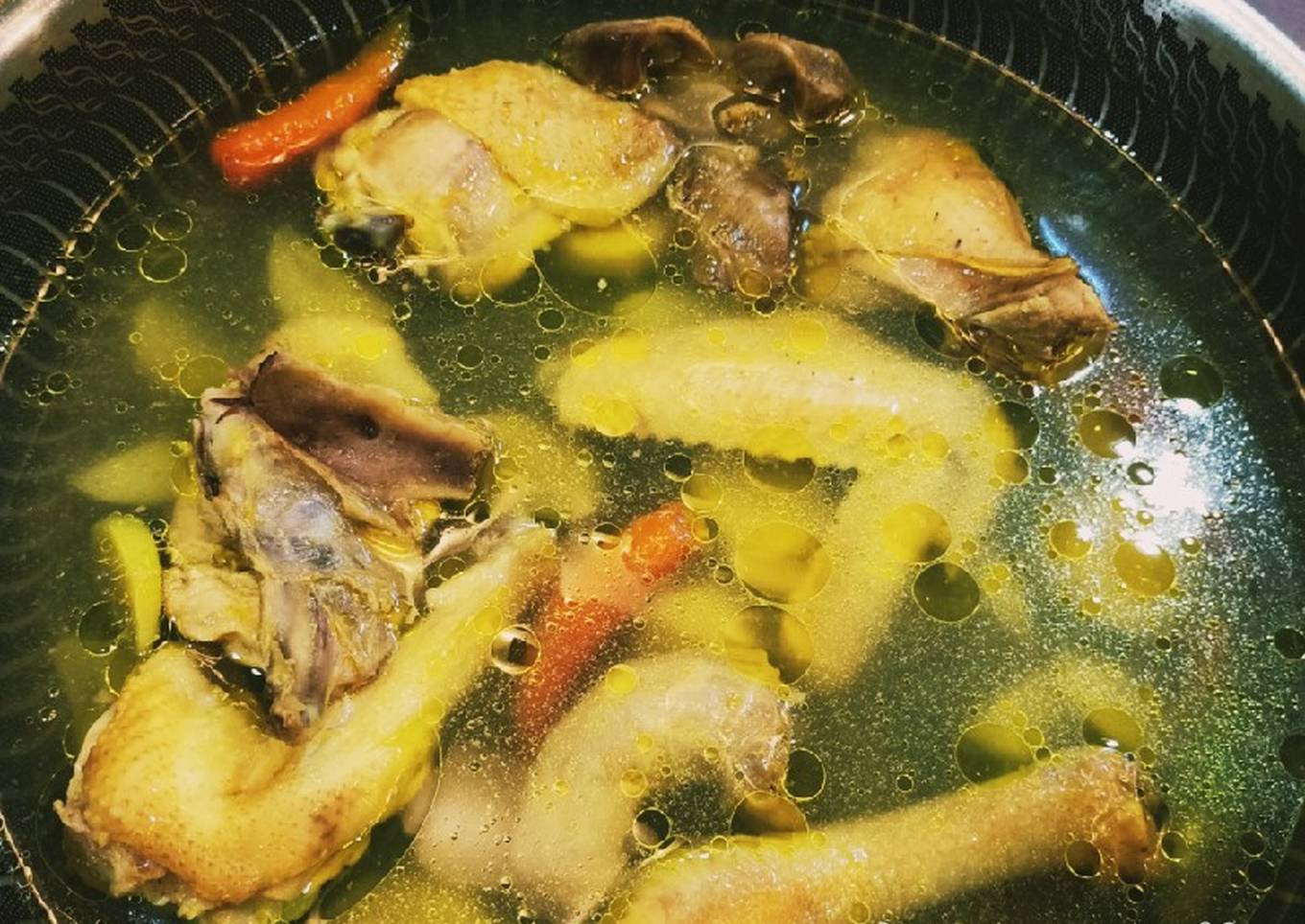 Menyajikan Resepi Sup Ayam Kampung Super Simple Yang Simple Resepi