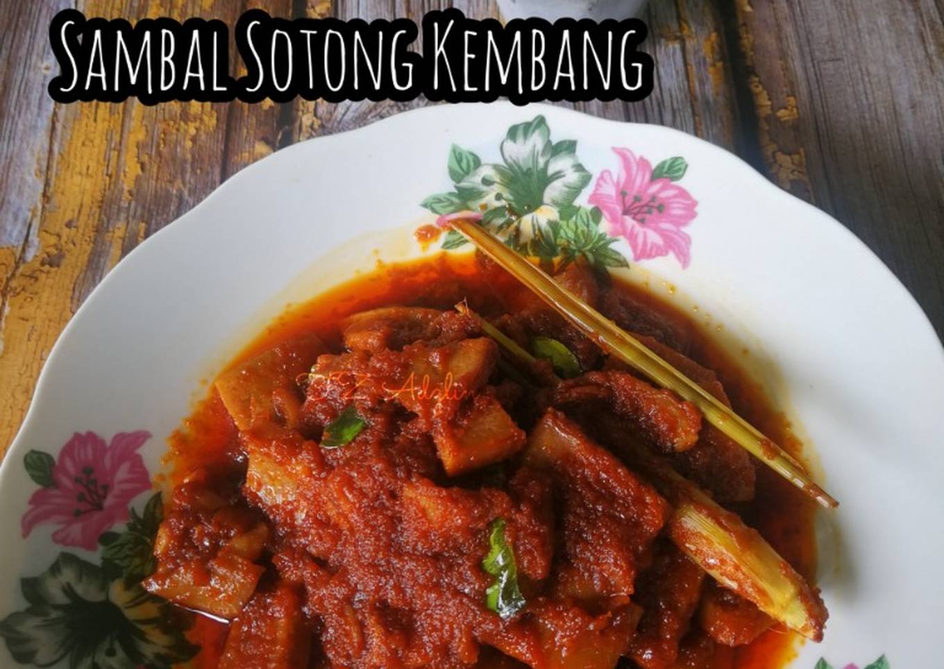 Resepi Sambal Sotong Kembang Yang Sempurna Dan Gampang Resepi Orang