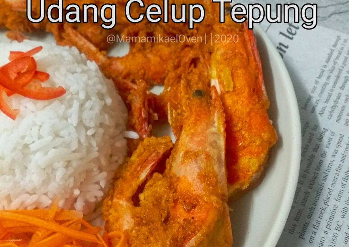 Cara Membuat Resepi Udang Celup Tepung Yang Simple Resepi Orang Kampung