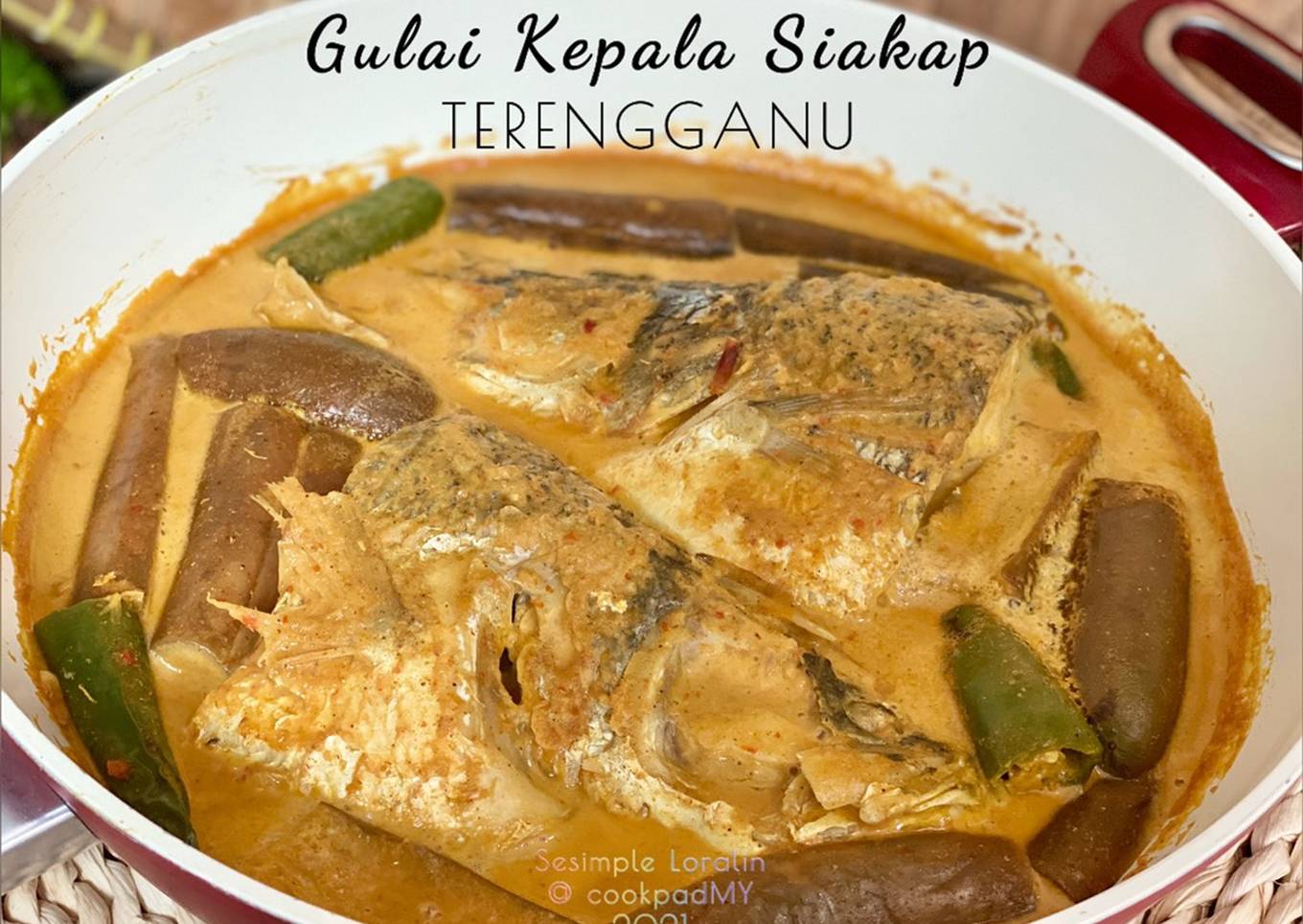 Resepi Gulai Kepala Ikan Siakap Terengganu Yang Lazat Dan Ringkas