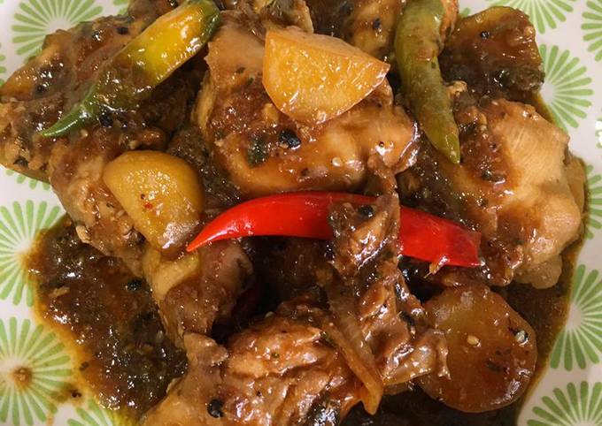 Resipi Ayam Masak Black Pepper Menarik Rasa dan Mudah, Bersedia untuk